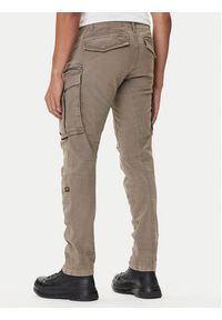 G-Star RAW - G-Star Raw Spodnie materiałowe Rovic Zip 3D D02190-E172 Beżowy Tapered Fit. Kolor: beżowy. Materiał: bawełna #4