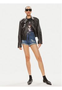 One Teaspoon Szorty jeansowe Bandits 26275 Niebieski Relaxed Fit. Kolor: niebieski. Materiał: bawełna #5