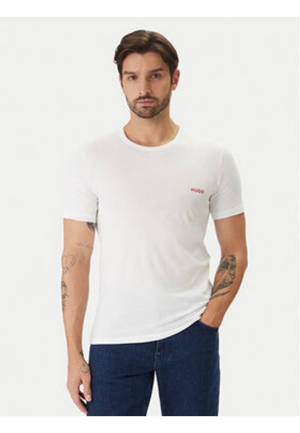 Hugo - HUGO Komplet t-shirtów 50532811 Kolorowy Regular Fit. Materiał: bawełna. Wzór: kolorowy