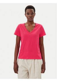 GAP - Gap T-Shirt 723631-05 Różowy Regular Fit. Kolor: różowy. Materiał: bawełna