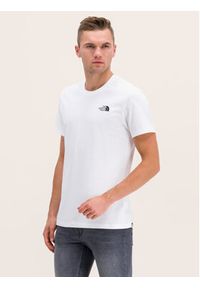 The North Face T-Shirt Simple Dome NF0A2TX5 Biały Regular Fit. Kolor: biały. Materiał: bawełna #6