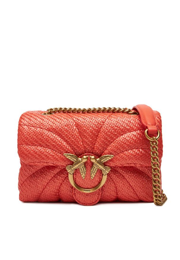 Pinko - PINKO Torebka Love Puff Mini PE 25 PLTT 100039 A2C8 Pomarańczowy. Kolor: pomarańczowy