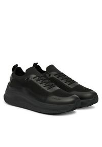 Calvin Klein Sneakersy Chunky Runner Lace Up Sock Knit YM0YM01457 Czarny. Kolor: czarny. Materiał: materiał #6