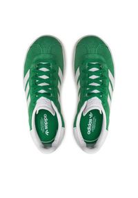 Adidas - adidas Sneakersy Gazelle IH9910 Zielony. Kolor: zielony. Materiał: zamsz, skóra. Model: Adidas Gazelle