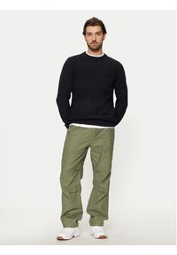 Jack & Jones - Jack&Jones Sweter Hugo 12258607 Granatowy Regular Fit. Kolor: niebieski. Materiał: syntetyk #3