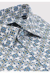 Pako Lorente - PAKO LORENTE – Koszula w kolorze białym w oryginalny wzór. Okazja: na co dzień. Kolor: biały. Styl: casual #5