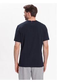 TOMMY HILFIGER - Tommy Hilfiger T-Shirt Essential Big Logo MW0MW30437 Granatowy Regular Fit. Kolor: niebieski. Materiał: bawełna #2