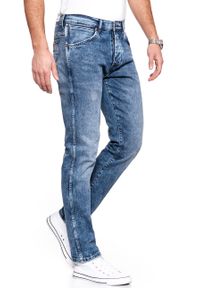 Wrangler - SPODNIE MĘSKIE WRANGLER BOYTON BLUE GOODS W16EHM10G. Stan: obniżony #9