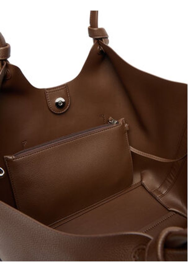 DKNY Torebka R42BAE49 Brązowy. Kolor: brązowy. Materiał: skórzane