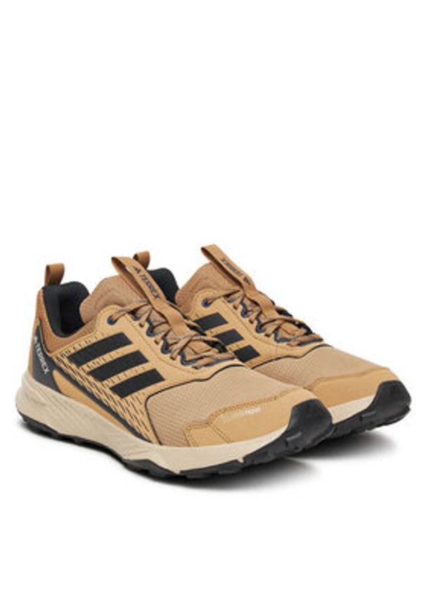 Adidas - adidas Buty do biegania Terrex Tracefinder 2 CLIMAPROOF Trail JR7771 Beżowy. Kolor: beżowy. Materiał: materiał. Technologia: ClimaProof (Adidas). Model: Adidas Terrex