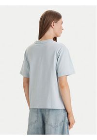 Reebok T-Shirt Suzie RK25505CCW Błękitny Relaxed Fit. Kolor: niebieski. Materiał: bawełna #8