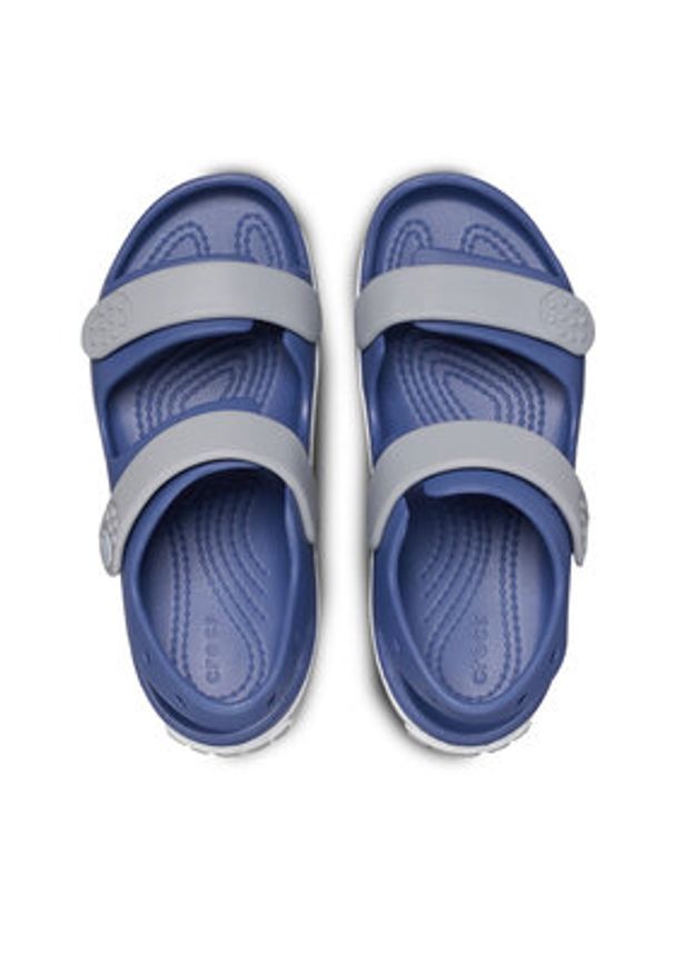 Crocs Sandały Crocband Cruiser Sandal Kids 209423 Szary. Kolor: szary