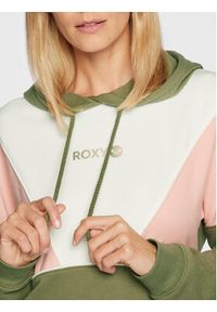 Roxy Bluza Lets Get Going ERJFT04591 Zielony Relaxed Fit. Kolor: zielony. Materiał: bawełna #5