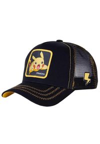 CapsLab - Czapka z daszkiem Capslab Pikachu Pokemon Trucker CL/PKM2/1/PIK7. Kolor: czarny