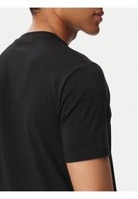 Karl Lagerfeld - KARL LAGERFELD T-Shirt 755781 563235 Czarny Regular Fit. Typ kołnierza: dekolt w karo. Kolor: czarny. Materiał: bawełna #5