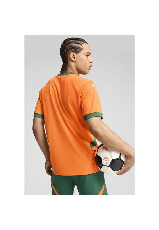 Puma - Męska trzecia koszulka Valencia CF 24/25 PUMA Rickie Orange Vine. Kolor: żółty, pomarańczowy, wielokolorowy