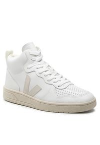 Veja Sneakersy V-15 Leather VQ0201270B Biały. Kolor: biały. Materiał: skóra