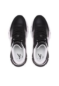 Calvin Klein Jeans Sneakersy Wedge Runner Mix Lth Wn YW0YW01099 Czarny. Kolor: czarny. Materiał: skóra #3