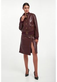 Twinset Milano - Spódnica z ekoskóry TWINSET