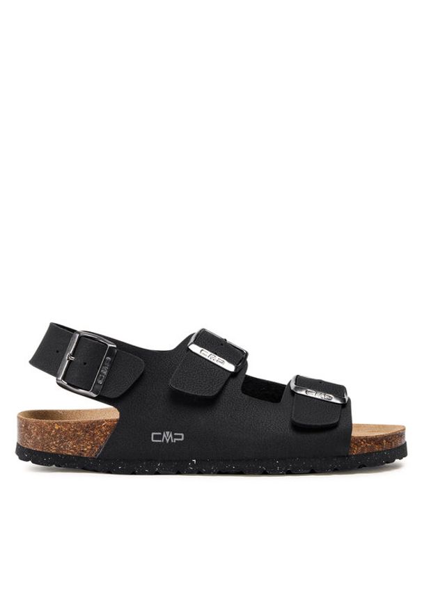 CMP Sandały Eco Keidha Slipper 3Q91027 Czarny. Kolor: czarny. Materiał: skóra