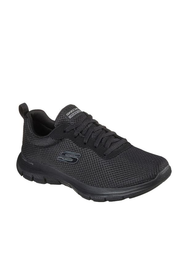 skechers - Buty damskie SKECHERS Flex Appeal 4.0 Brilliant View. Okazja: na co dzień. Kolor: czarny, biały, wielokolorowy. Materiał: materiał. Szerokość cholewki: normalna. Model: Skechers Sport. Sport: turystyka piesza, bieganie