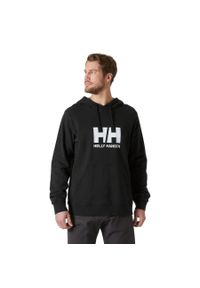 Bluza z kapturem Helly Hansen HH Logo 2.0. Typ kołnierza: kaptur. Kolor: czarny. Materiał: bawełna #1