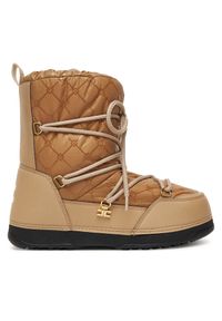 Śniegowce Elisabetta Franchi. Kolor: beżowy #1
