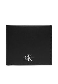 Calvin Klein Jeans Duży Portfel Męski Monogram Soft Bifold W/Coin K50K511456 Czarny. Kolor: czarny. Materiał: skóra #1