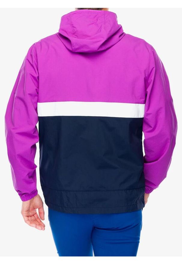columbia - Kurtka przeciwwiatrowa męska Columbia Spire Valley Hooded Windbreaker. Kolor: fioletowy
