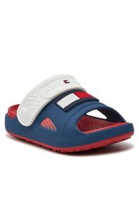 TOMMY HILFIGER - Tommy Hilfiger Sandały T3X2-33440-0083 M Granatowy. Kolor: niebieski