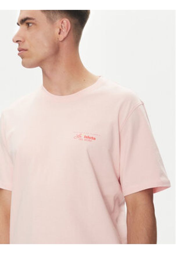 Jack & Jones - Jack&Jones T-Shirt Almeria 12276785 Różowy Relaxed Fit. Kolor: różowy. Materiał: bawełna