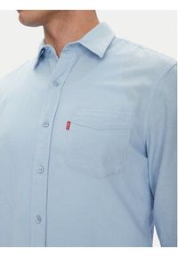 Levi's® Koszula Sunset Pocket 85746-0182 Błękitny Standard Fit. Kolor: niebieski. Materiał: len, wiskoza #3