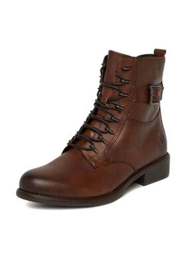 Remonte Trzewiki CEO-D0F72-23 Brązowy. Kolor: brązowy. Materiał: skóra