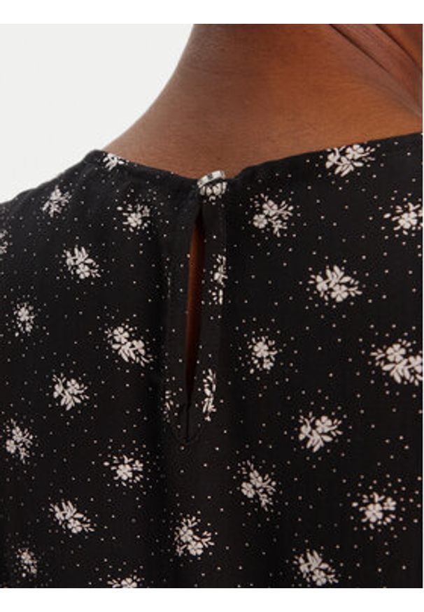 Tommy Jeans Sukienka codzienna DW0DW21120 Czarny Regular Fit. Okazja: na co dzień. Kolor: czarny. Materiał: wiskoza. Typ sukienki: proste. Styl: casual