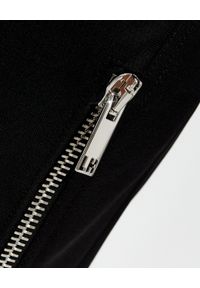 Les Hommes - LES HOMMES - Czarne spodnie z przeszyciami. Kolor: czarny. Materiał: wełna, elastan #3