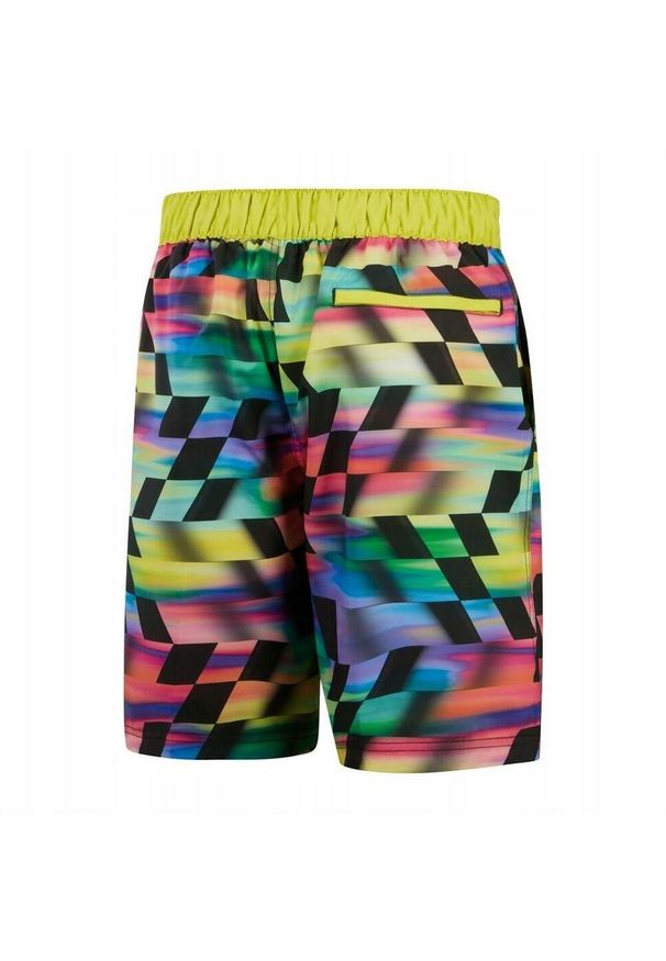 Speedo - Męskie Spodenki Kąpielowe Bondi Basin. Kolor: czarny, wielokolorowy. Styl: sportowy