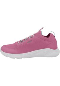Tenisówki Geox Model J Sprintye Girl Kolor Rose. Kolor: różowy. Materiał: tkanina