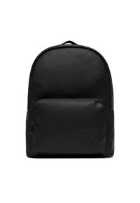 Calvin Klein Plecak Bold Ck Round Backpack LV04D3246G Czarny. Kolor: czarny. Materiał: skóra #2