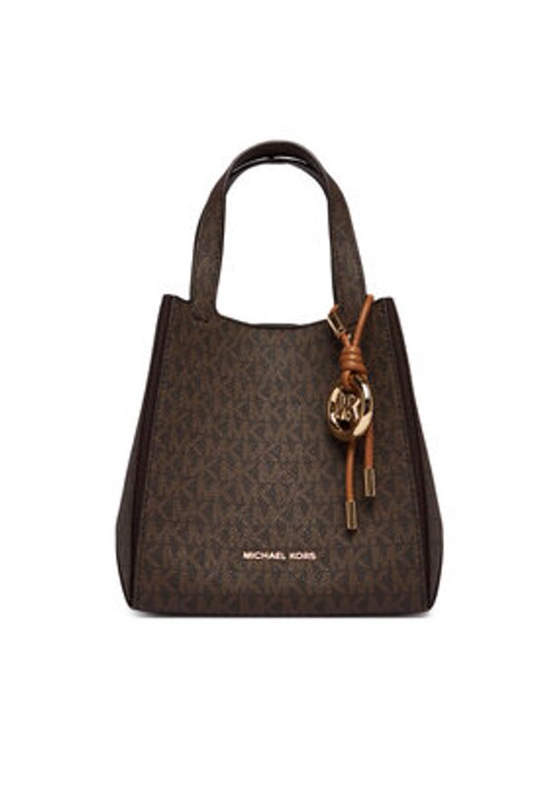 MICHAEL Michael Kors Torebka 30R6G9JT9B Brązowy. Kolor: brązowy. Materiał: skórzane