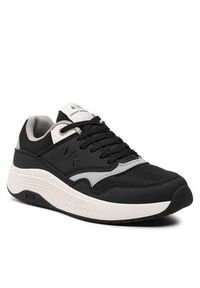 Armani Exchange Sneakersy XUX185 XV772 K001 Czarny. Kolor: czarny. Materiał: materiał