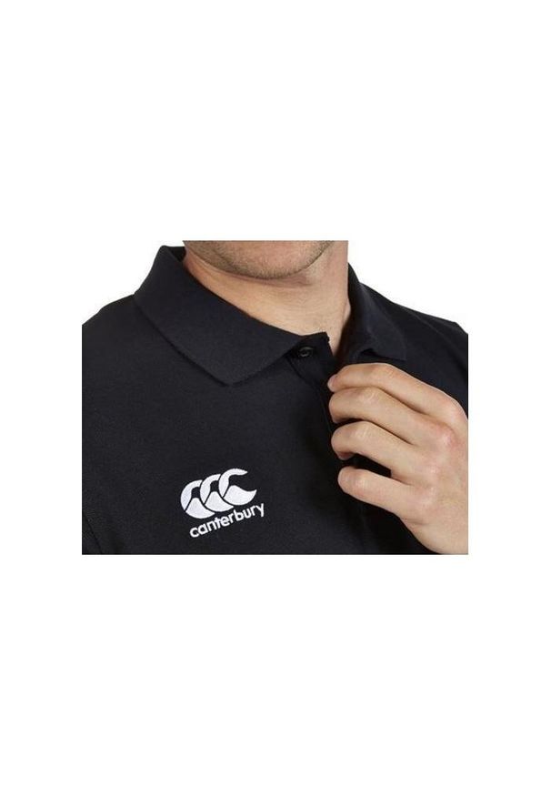 CANTERBURY - Polo Canterbury Waimak. Okazja: na co dzień. Typ kołnierza: polo. Kolor: czarny. Styl: casual, sportowy, elegancki