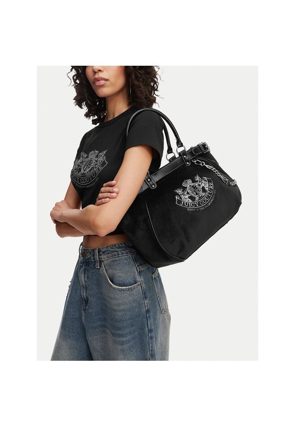 Torebka Juicy Couture. Kolor: czarny