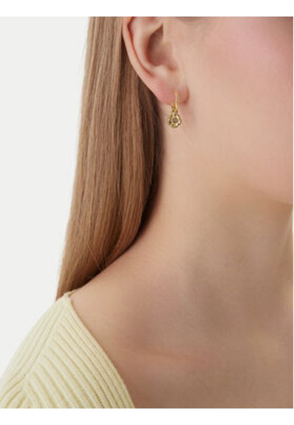 Coach Naszyjnik 37571284 Złoty. Materiał: metalowe. Kolor: złoty