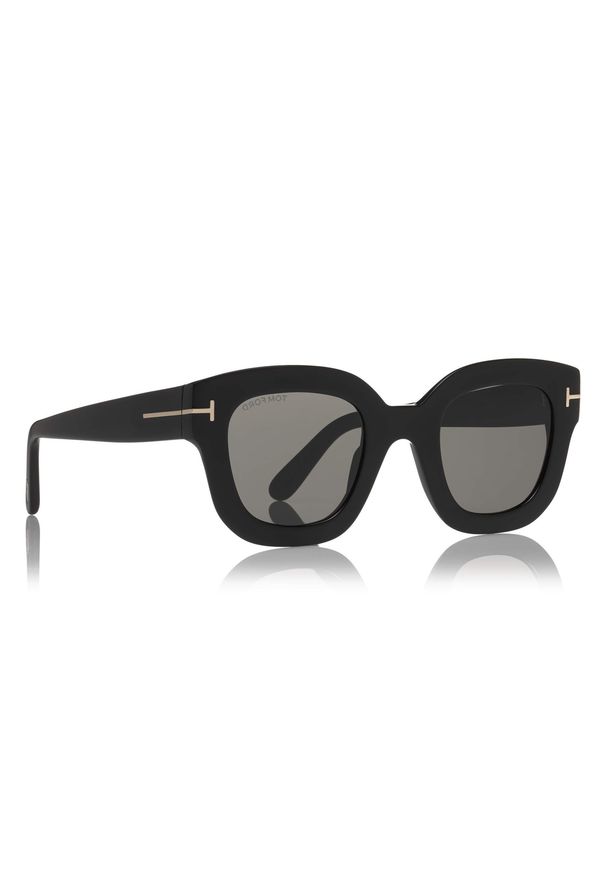 Tom Ford - TOM FORD - Czarne okulary przeciwsłoneczne Pia. Kolor: czarny