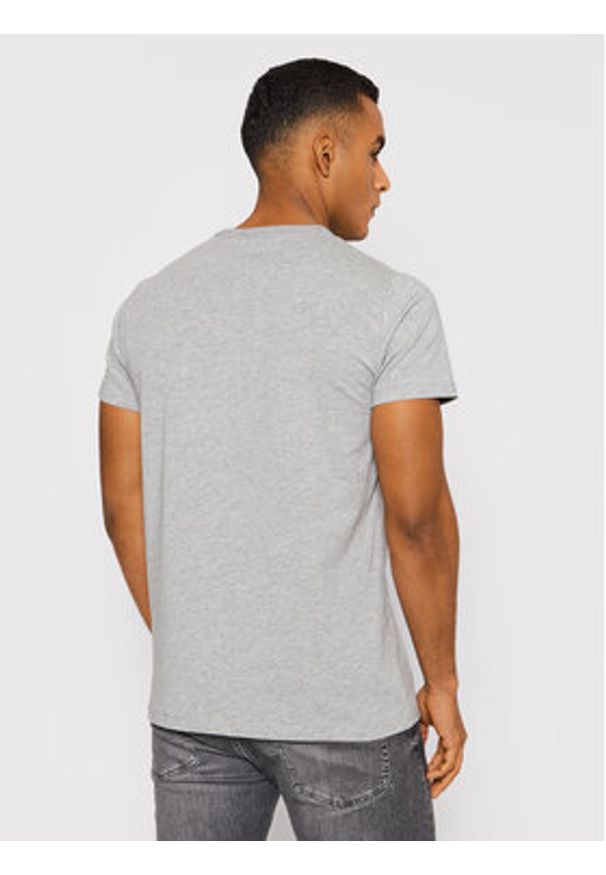 Pepe Jeans T-Shirt Original Basic 3 N PM508212 Szary Slim Fit. Kolor: szary. Materiał: bawełna