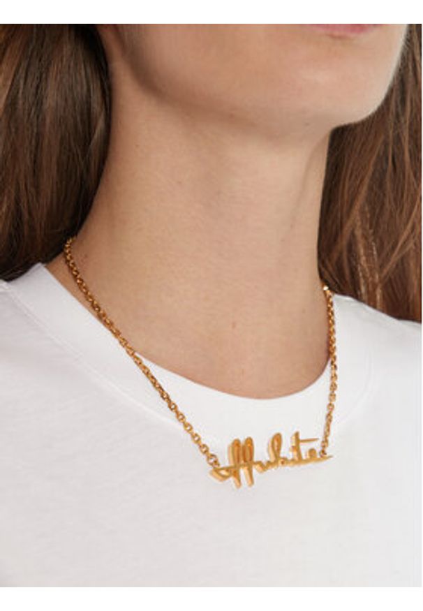 OFF-WHITE - Off-White Naszyjnik OWOB026R21MET0017600 Złoty. Materiał: metalowe. Kolor: złoty