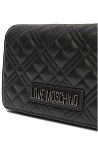 Love Moschino - LOVE MOSCHINO Torebka JC4079PP0LLA000A Czarny. Kolor: czarny. Materiał: skórzane #3