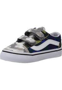Vans - Buty VANS TD OLD SKOOL V Wielokolorowy. Okazja: na co dzień. Kolor: wielokolorowy. Materiał: tkanina, skóra. Model: Vans Old Skool