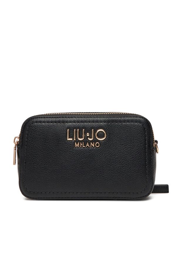 Liu Jo Torebka Ecs S camera Case AF5100 E0058 Czarny. Kolor: czarny. Materiał: skórzane