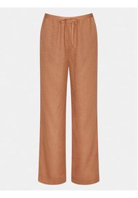 Triumph Spodnie piżamowe Silky Sensuality 10218287 Brązowy Relaxed Fit. Kolor: brązowy. Materiał: lyocell #4